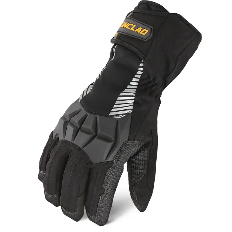 Ironclad Tundra XL Synthetic Leather/TPR Cold Weather Black/Gray Cold Weather Gloves Time-Limited