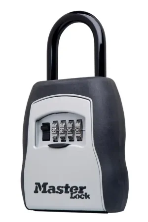 Last Chance Master Lock 6.25 in. H X 3.25 in. W X 1.5 in. L Metal 4-Dial Combination Lock Box