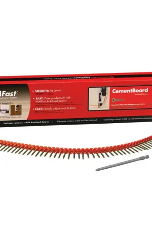 Affordable FastenMaster PamFast No. 8 X 1-5/8 in. L Star Wafer Head Coarse Cement Board Screws