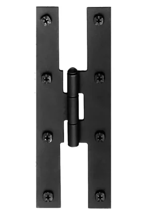 Acorn 7 in. L Black H Hinge 1 pk Affordable