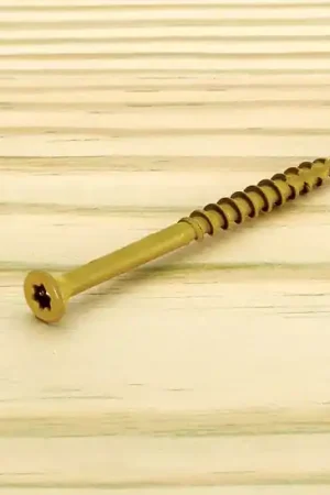Best Price Starborn Deckfast No. 9 X 2-1/2 in. L Tan Star Flat Head Deck Screws 250 pk