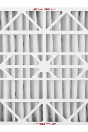 AAF Flanders PREpleat LPD SC M10 19 in. W X 20 in. H X 4 in. Synthetic 10 MERV Pleated Air Filter 1, Pack of 6 Top Rated