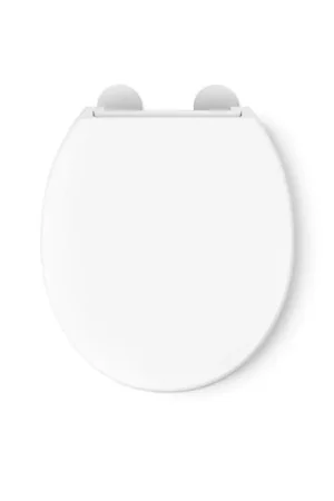 Kohler Hyten Slow Close Round White Plastic Toilet Seat Grab Now
