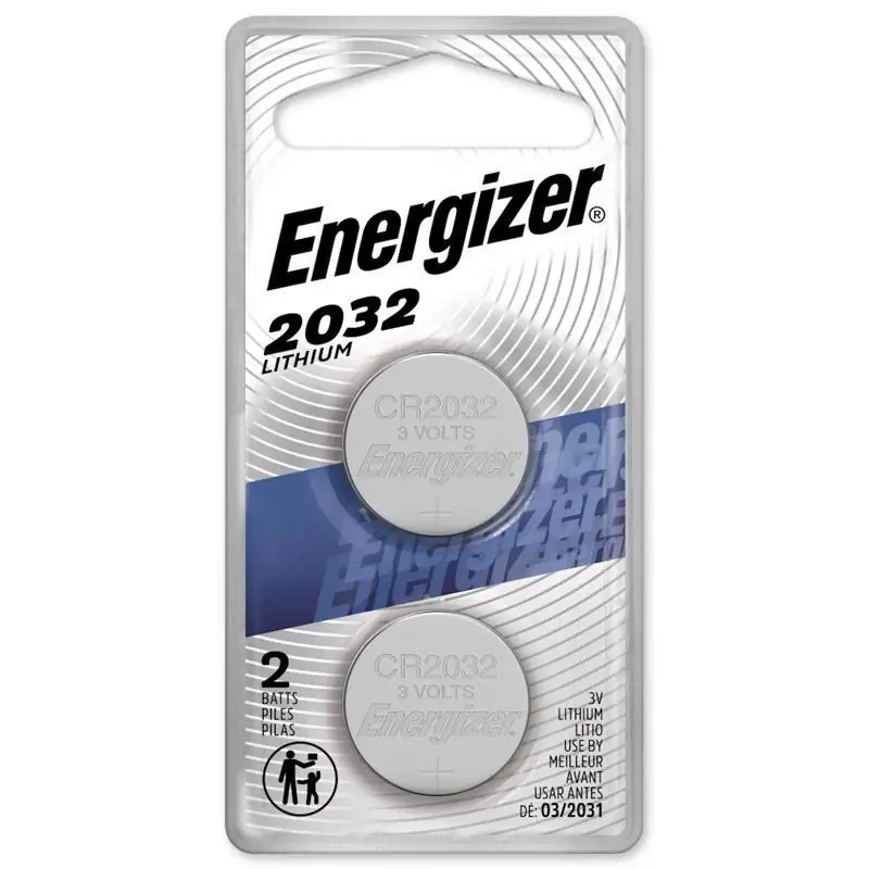Clearance Energizer Lithium 2032 3 V Electronic/Watch Battery 2 pk