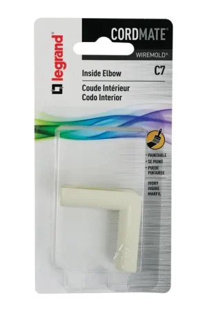 Time-Limited Legrand Cordmate 2 3/4 in. D Plastic Electrical Conduit Elbow For AC, MC and RWFMC Cable 10 pk, Pack of 10