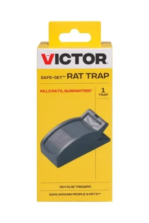 Victor Safe Set Small Pincher Trap For Mice and Rats 1 pk, Pack of 4 Same Day Shipping