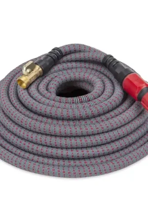 Factory Price Hydrotech 5/8 in. D X 200 ft. L Heavy Duty Professional Grade Expandable Lightweight Garden Hose, Pack of 3
