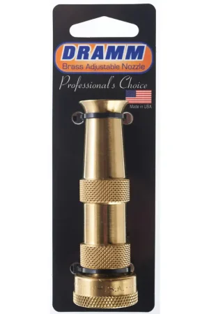 Cheap Dramm Adjustable Brass Cleaning Nozzle