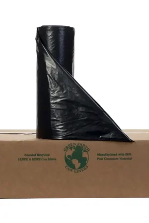 Noramco PGB-Series 55 gal Trash Can Liners Twist Tie 100 pk High Quality