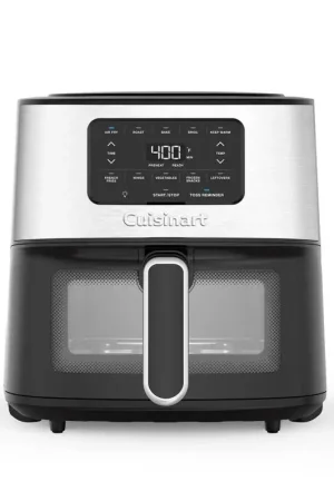 Cuisinart Black/Silver 6 qt Programmable Digital Air Fryer Holiday Sale