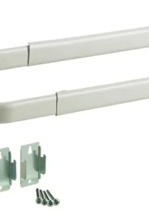 Kenney White Traditional/Transitional Double Curtain Rod 28 in. L X 48 in. L Special Offer