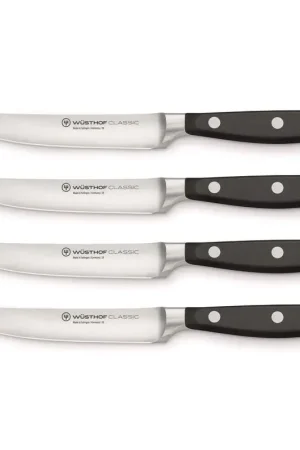Hot Deal WUSTHOF Stainless Steel Knife Set 4 pc