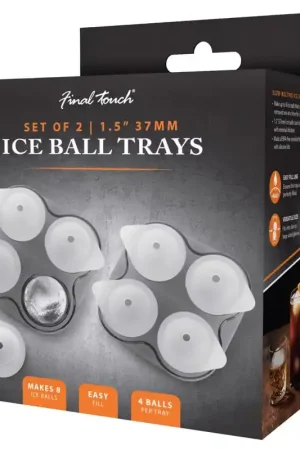Final Touch Gray Plastic Ice Tray Trusted Brand