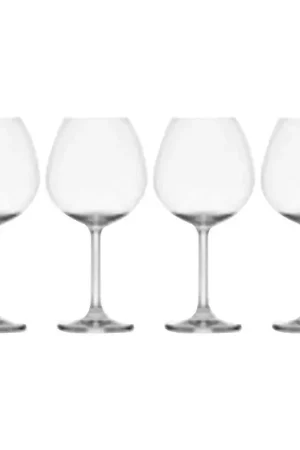 Big Sale Lifetime Brands Mikasa 23 oz Clear Glass Lana Wine Glass Set