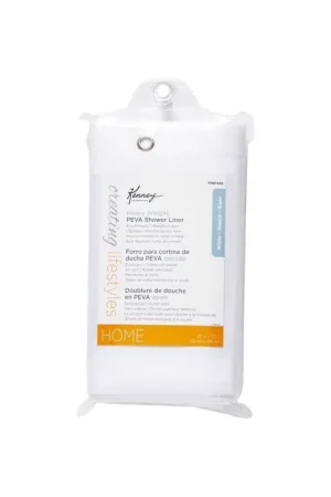 Factory Price Kenney 72 in. H X 70 in. W White Shower Curtain Liner PEVA