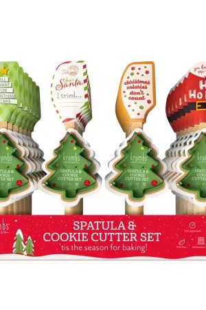 Krumbs Kitchen Spatula Christmas Cookie Cutter Set Multicolored 1 pc, Pack of 24 Clearance