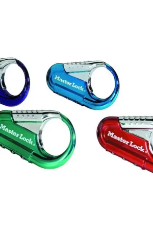 In Demand Master Lock 3 5/16 in. W Metal 3-Dial Combination Combination Padlock