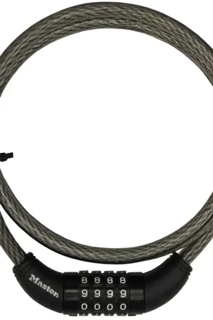 Grab Now Master Lock 3/8 in. D X 60 in. L Vinyl Coated Steel Locking Cable