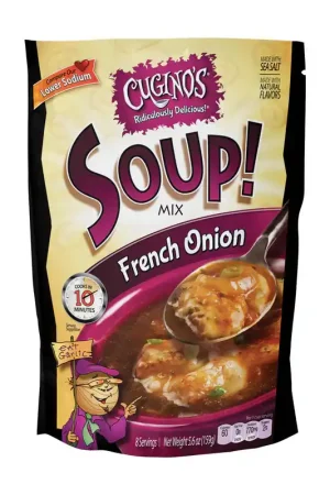 Low Price Cugino's French Onion Dry Soup Mix 5.6 oz Pouch