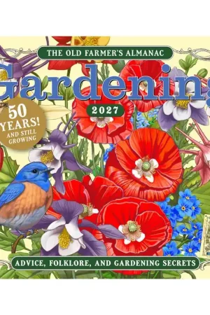 Must Have The Old Farmer's Almanac Yankee Publishing Gardening Calendar 2026 Calendar, Pack of 20